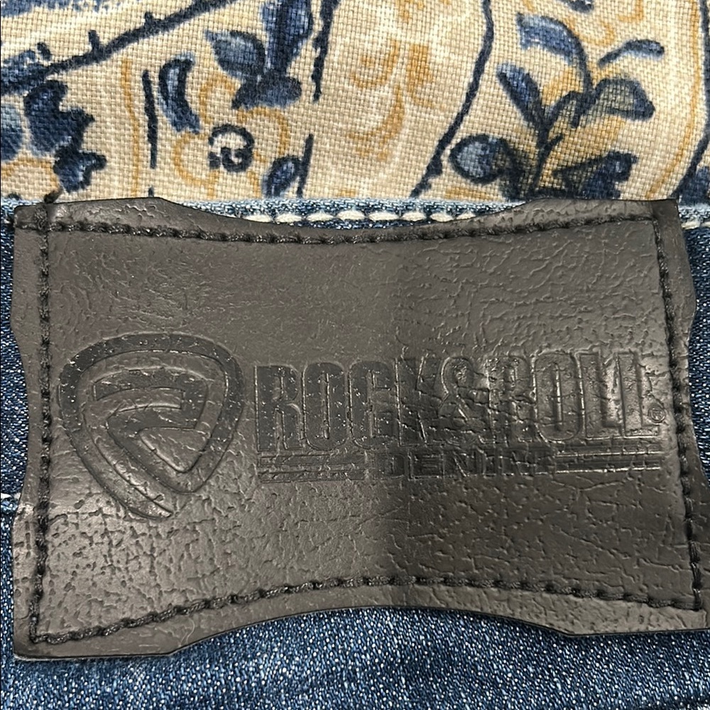 Rock & Roll Denim Men's Straight Jeans - Blue